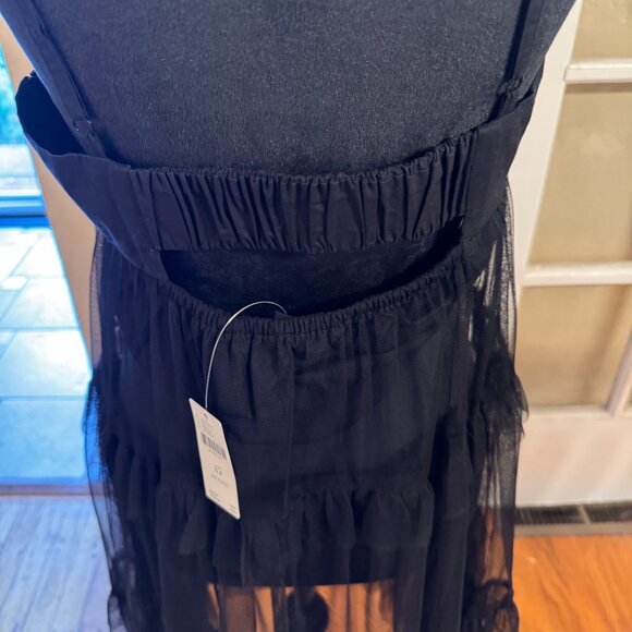 Maeve by Anthropologie Mesh Tulle Sheer Midi Dress - Picture 4 of 8